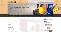 Desktop Screenshot of neli.sk